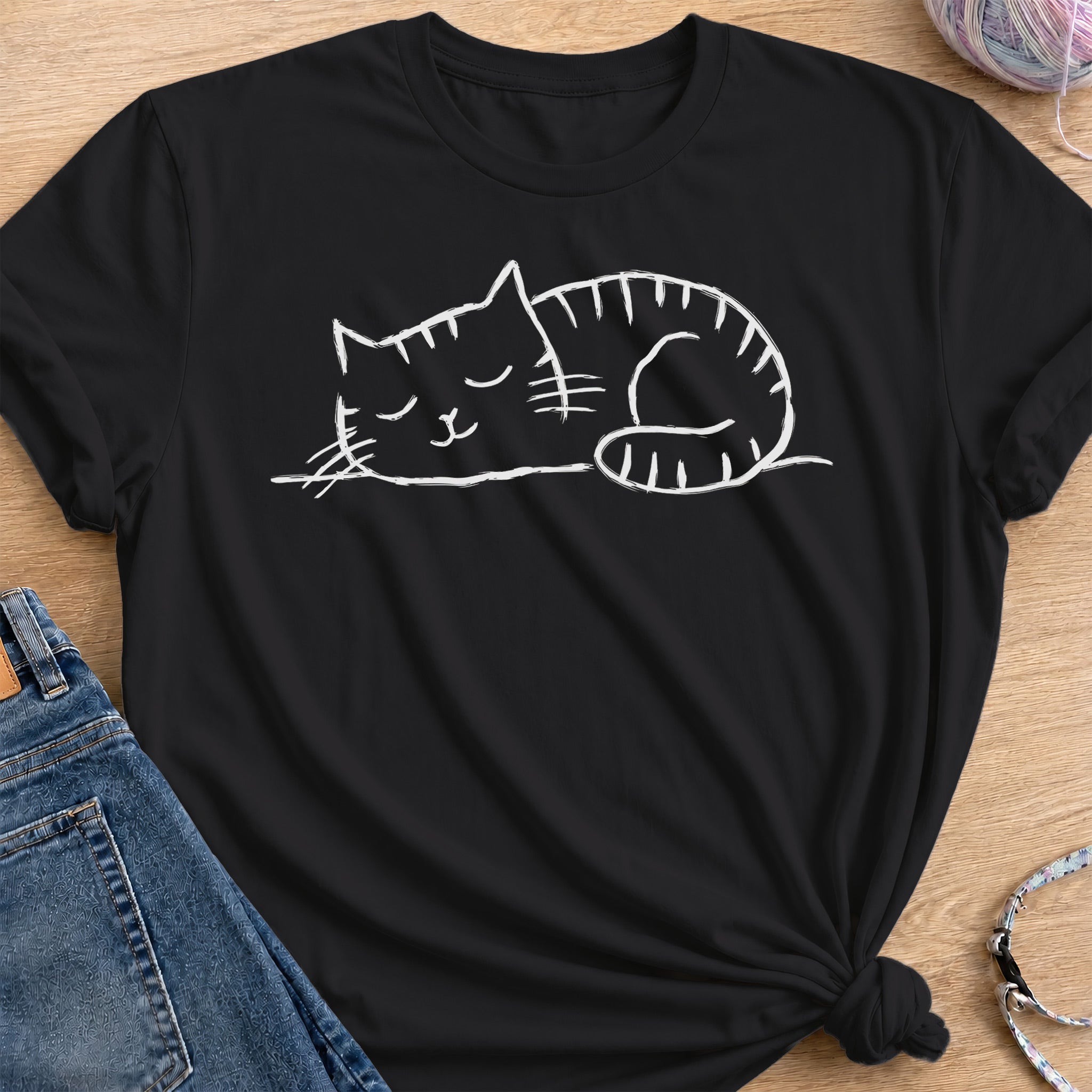 Cozy Nap T-Shirt — Black