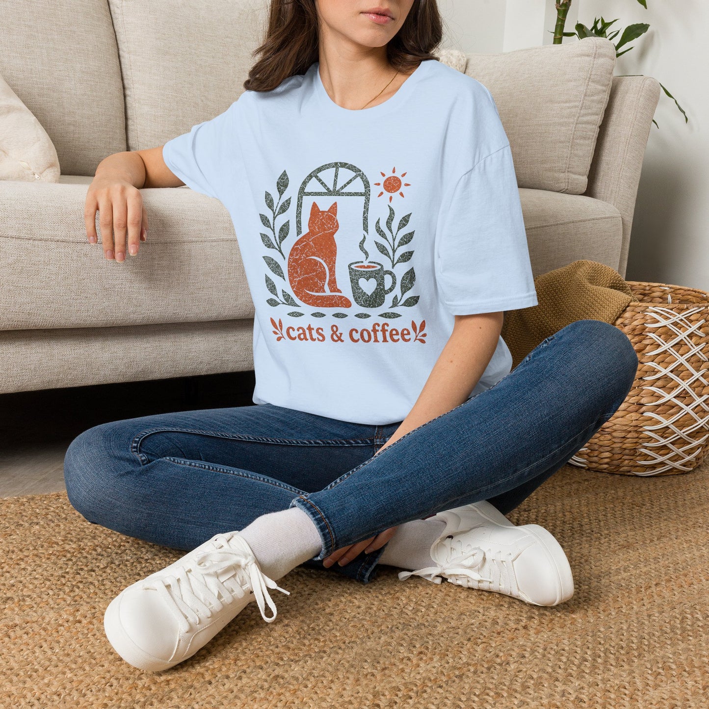 Cats and Coffee T-Shirt
