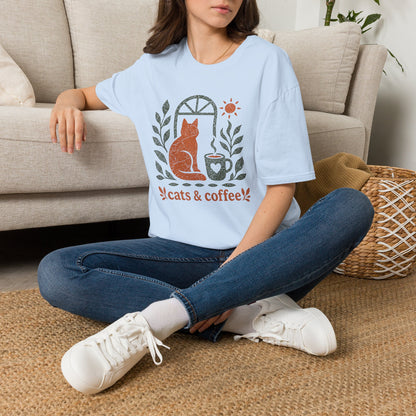Cats and Coffee T-Shirt