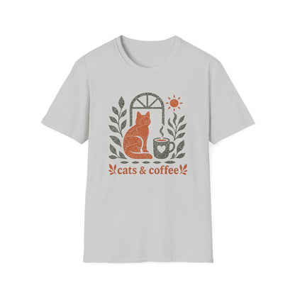 Cats and Coffee T-Shirt
