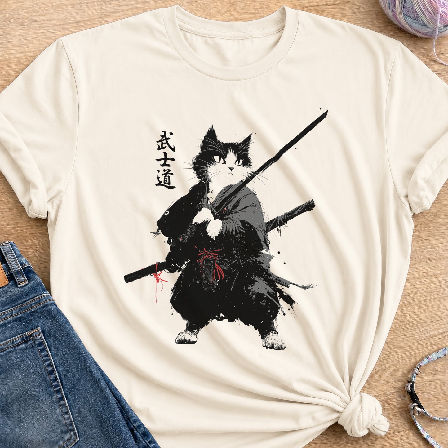 Bushido T-Shirt — Natural