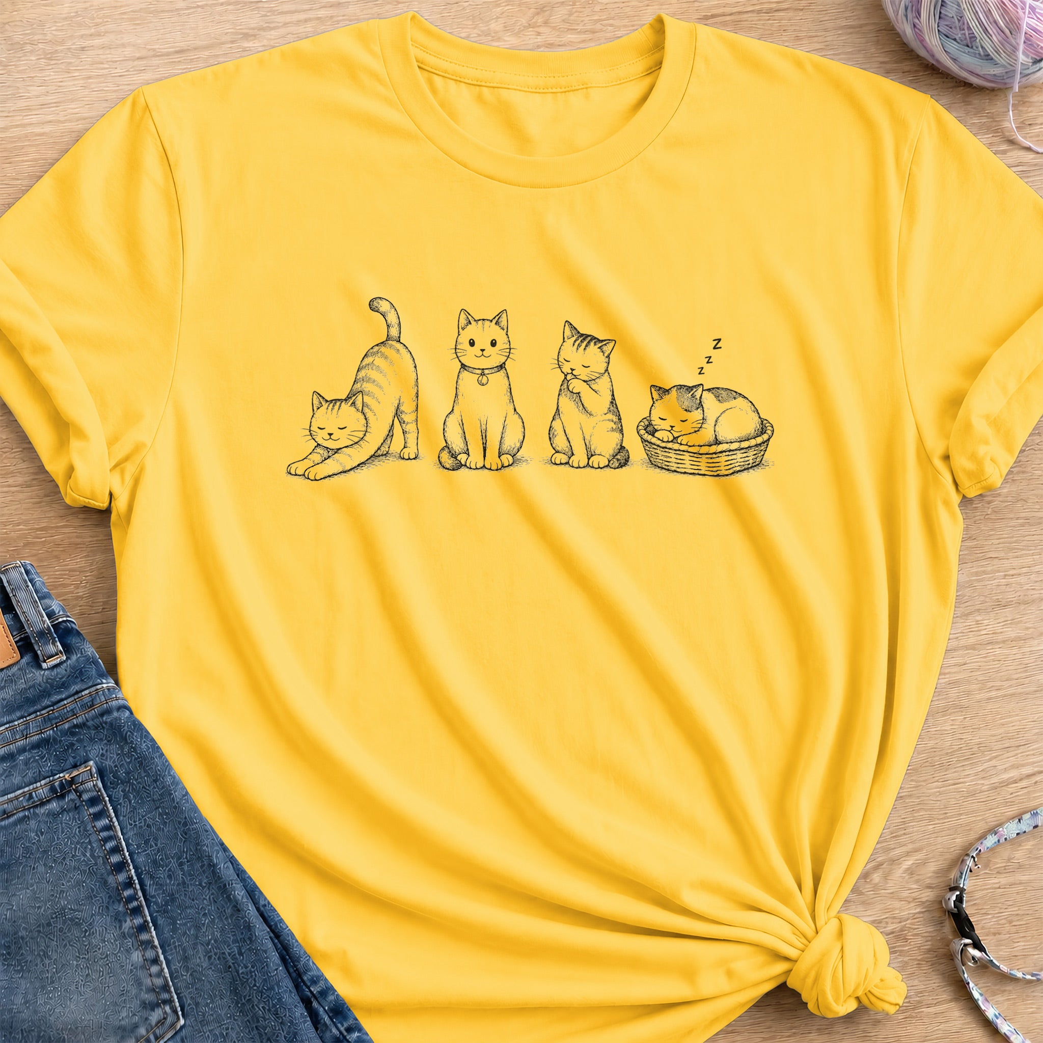 Daily Activities T-Shirt — Daisy