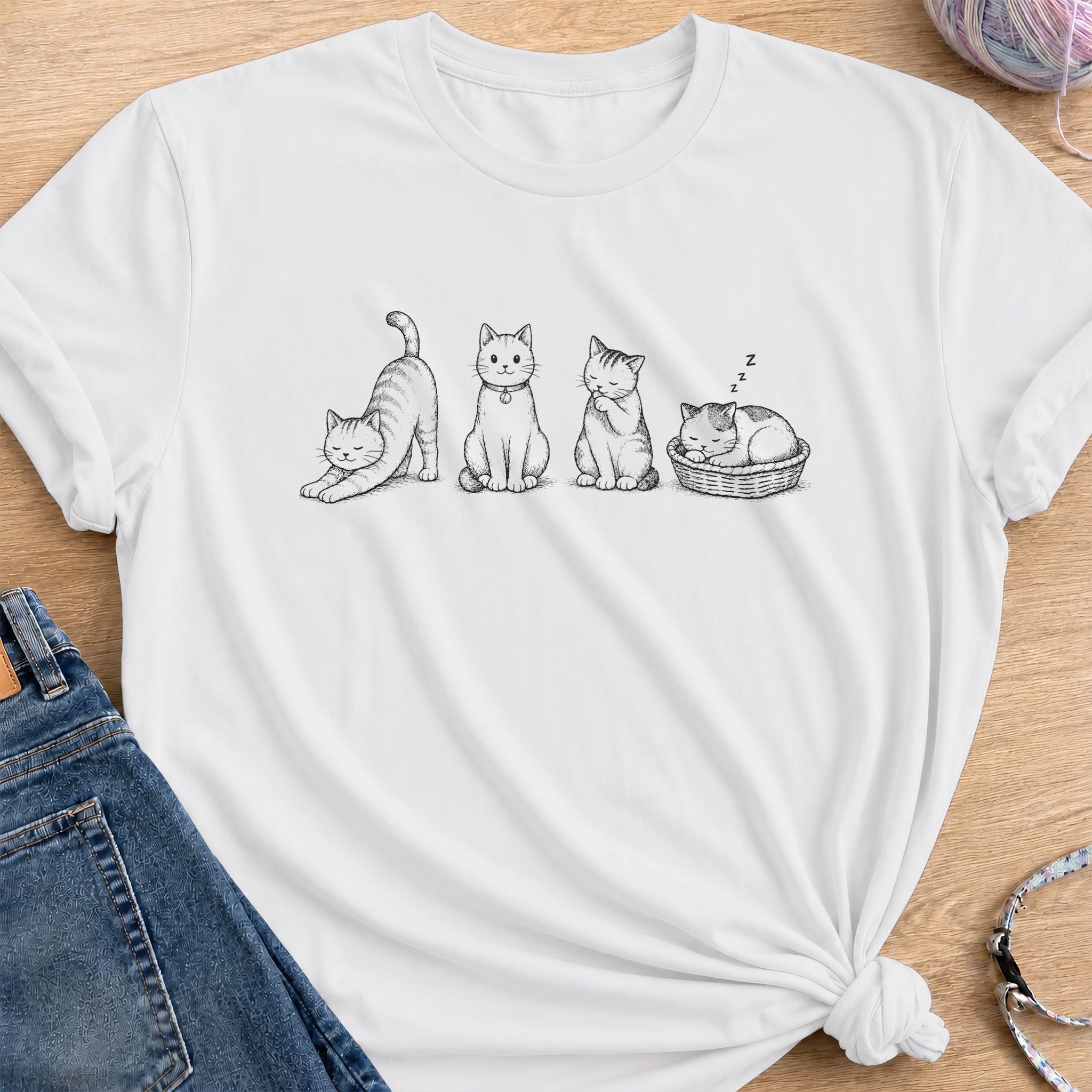 Daily Activities T-Shirt — White