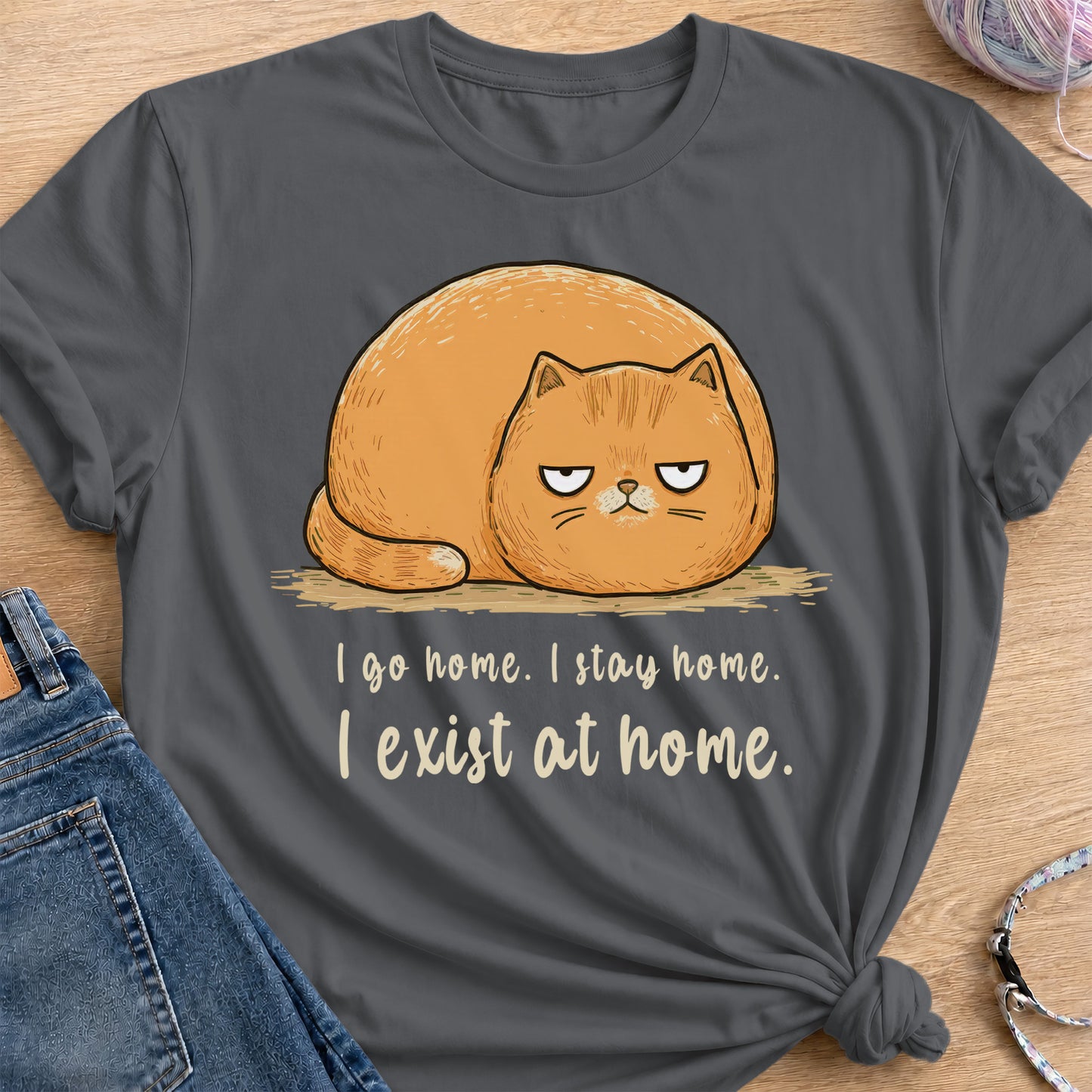 My Only Plan T-Shirt — Charcoal