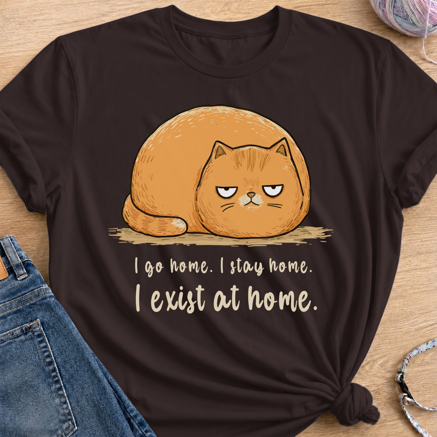 My Only Plan T-Shirt — Dark Chocolate