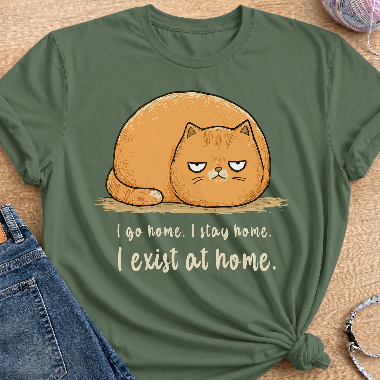 My Only Plan T-Shirt — Military Green
