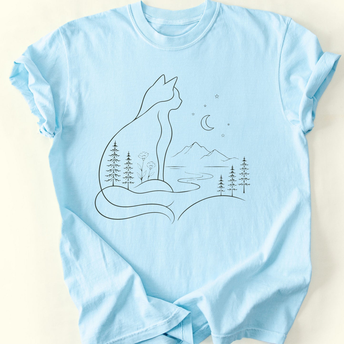Nature Within T-Shirt — Chambray