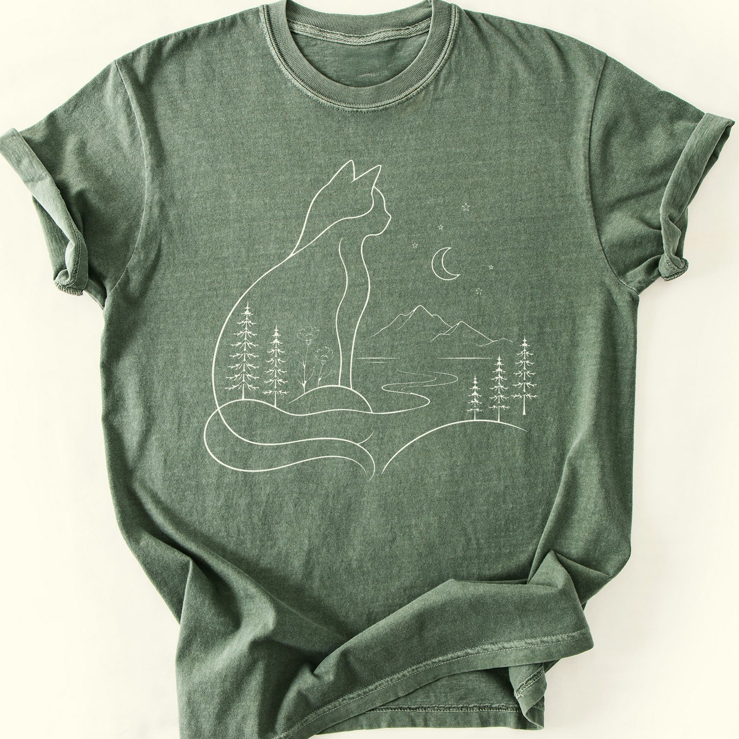 Nature Within T-Shirt — Moss