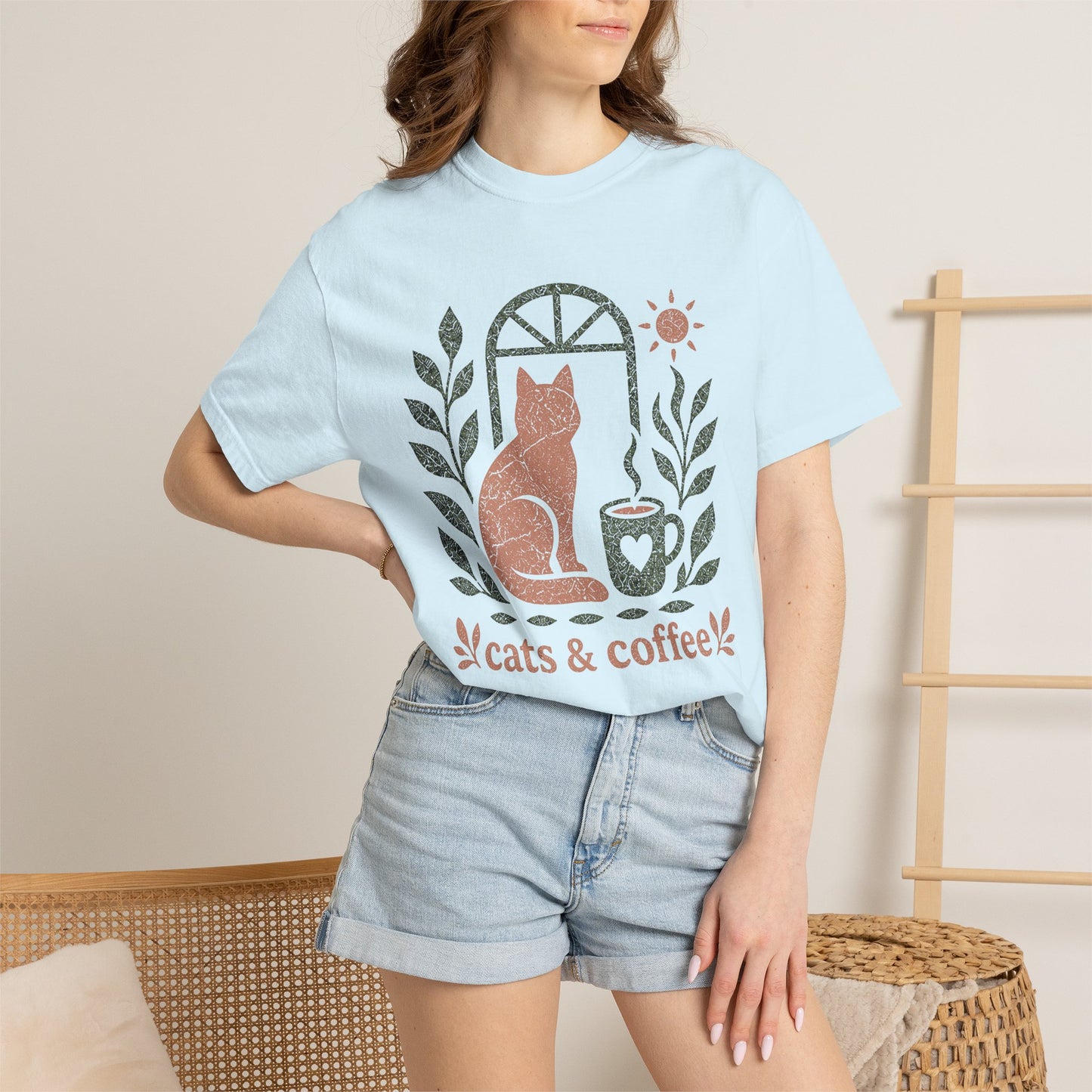 Cats and Coffee T-Shirt