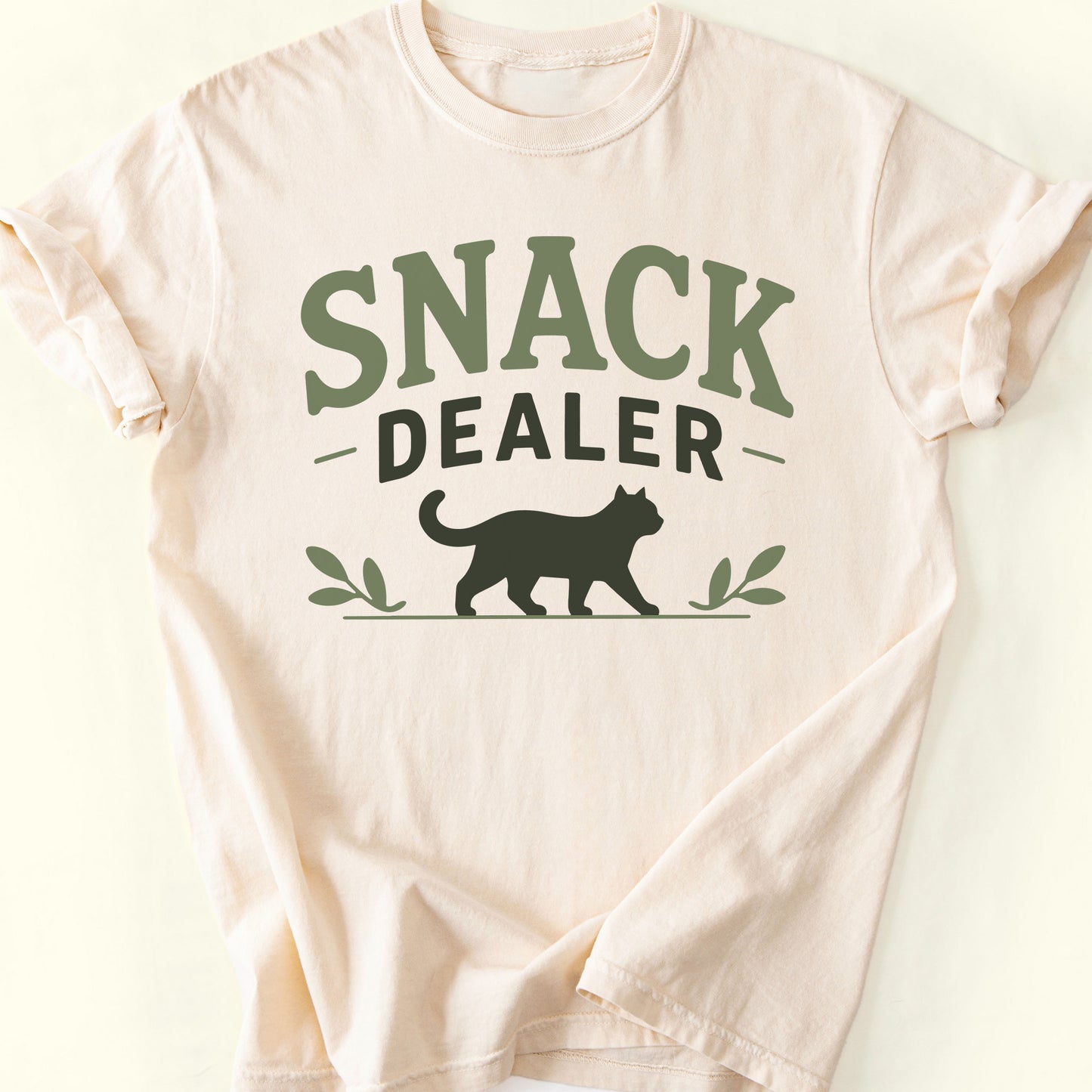Snack Dealer II T-Shirt — Ivory