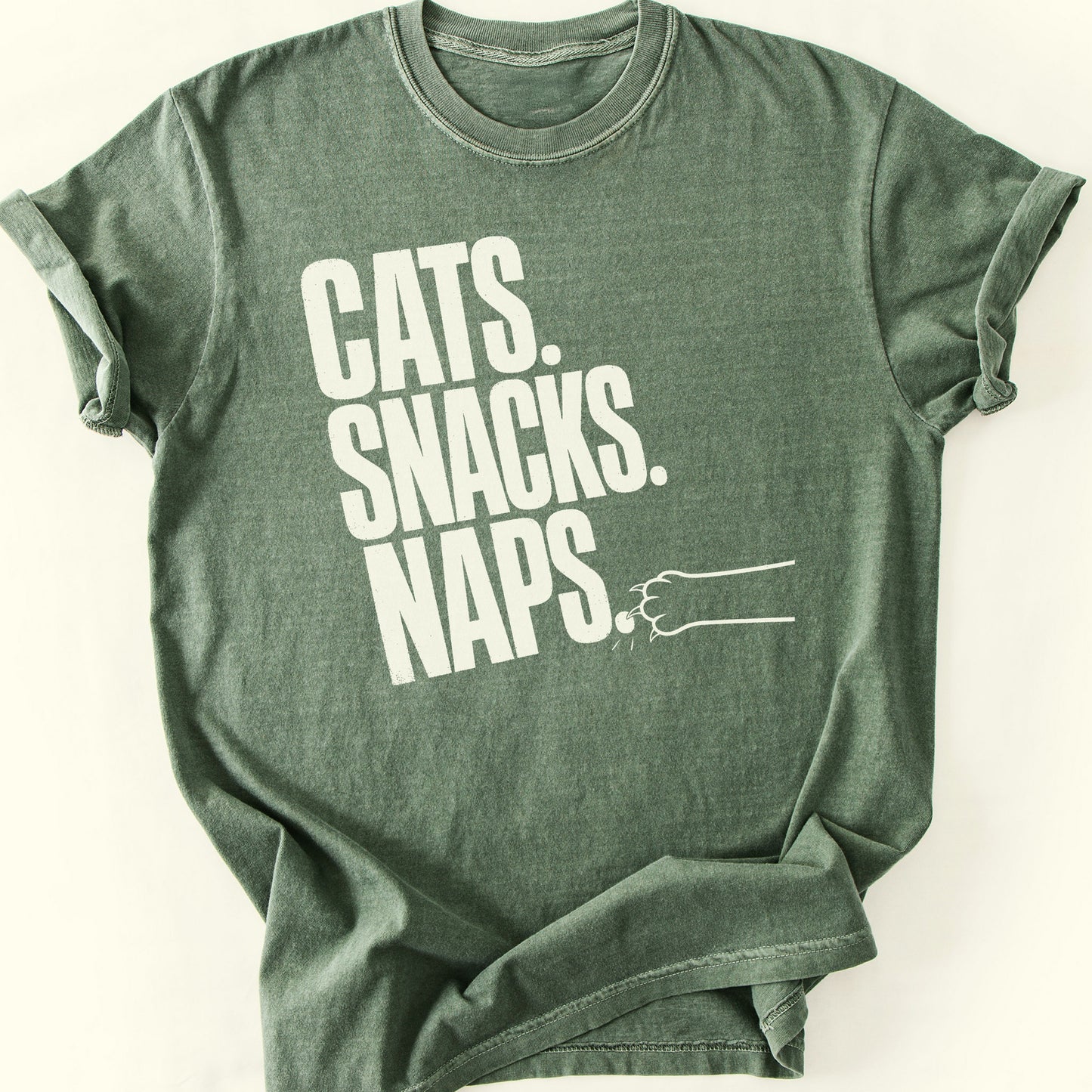 Essentials T-Shirt — Moss