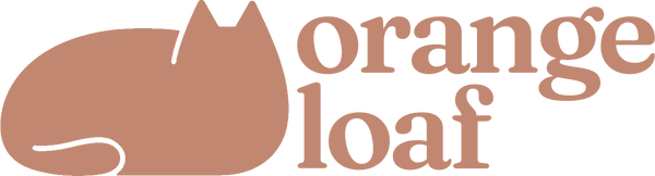 Orange Loaf logo, coffee palette #c18771